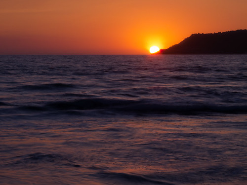 sunset sea seascape canon landscape tramonto mare wave it powershot filter tuscany adapter nd toscana paesaggio orbetello hoya maremma argentario crepuscolo compactcamera g12 nd4 albinia canonsun canong12