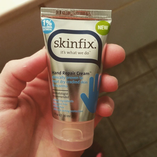 Trying something new for hand care! @skinfixinc #Crossfit