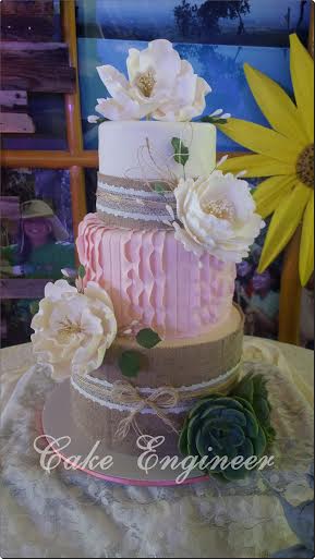 Pretty Cake by Jenna Layne Carino of Cake Engineer