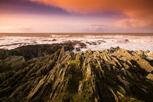 sea beach canon eos rocks devon woolacombe 5dmarkiii