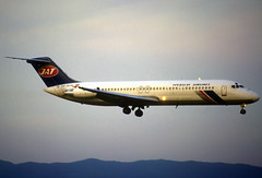 JAT DC-9-32 YU-AJH GRO 18/07/1995