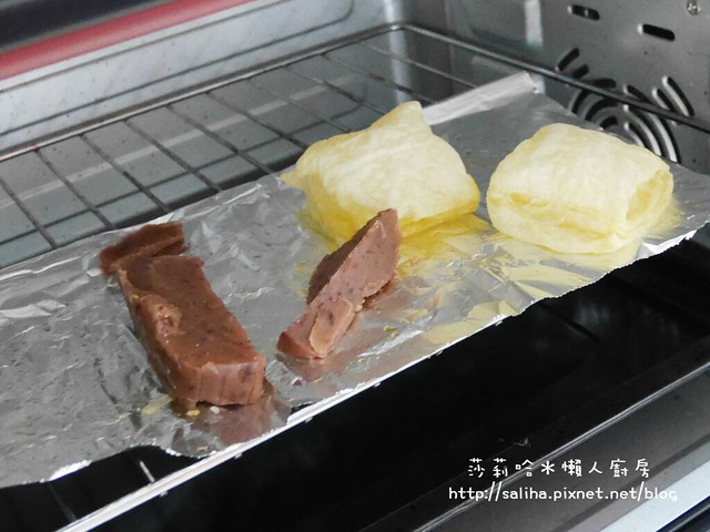 懶人料理酥皮紅豆年糕 (2)