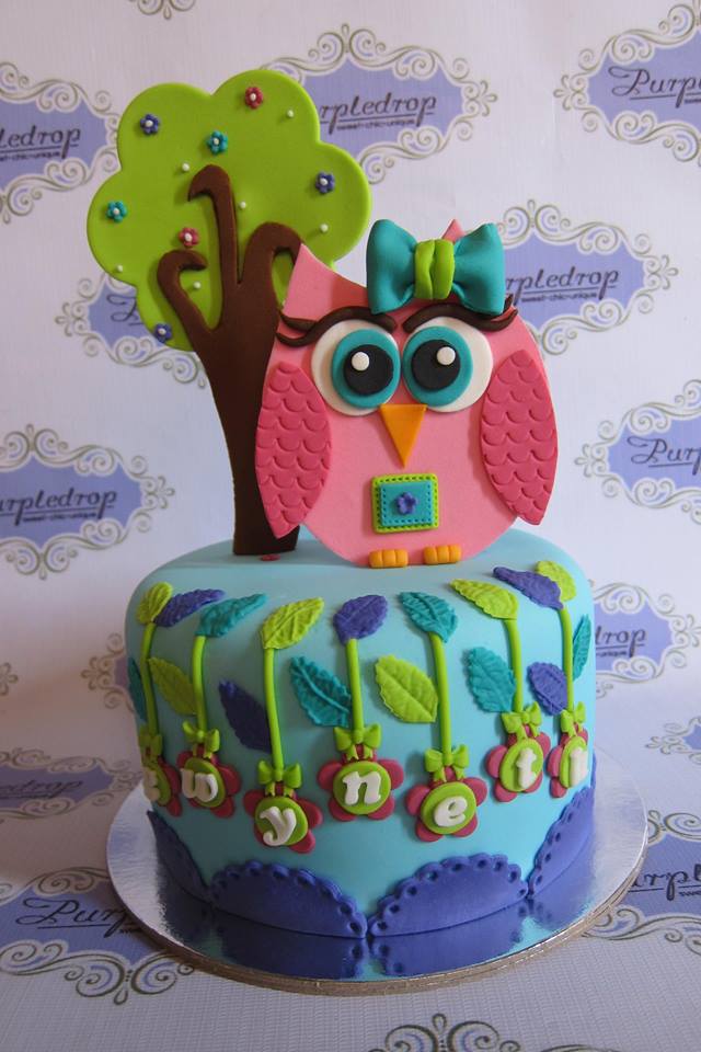 Owl Cake by Inoue Elize Marquez