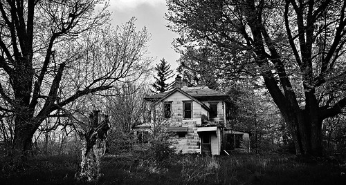 blackandwhite tree abandoned monochrome farmhouse neglect rural decay forgotten abandonedhouse discarded ruraldecay shuttered abandonedfarm abandonedillinois