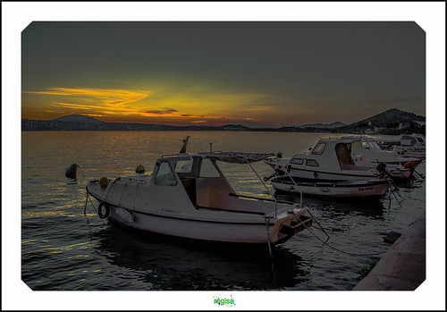 sunset port marina soleil boat marine coucher croatia bateau zadar sibenik croatie hrvatska