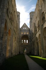 Nave of Jumièges Abbey Church