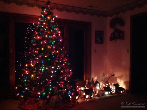 christmas decorations holiday color tree colorful village smartphone hoohaa52 galaxynexus hh52y41