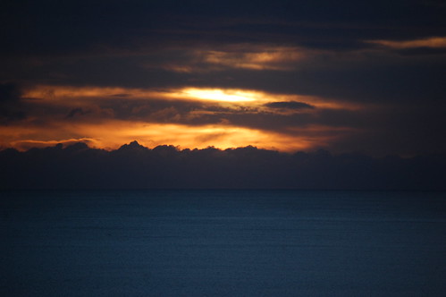 morning sea sky sunrise bay coast south yorkshire north east scarborough spa