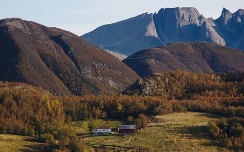 autumn house norway norge scandinavia hurtigruten svartisen