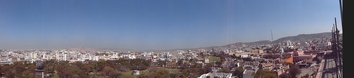 city panorama india jaipur rajasthan cityview