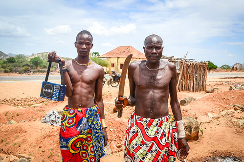 Mucuval people in Munhino, Angola