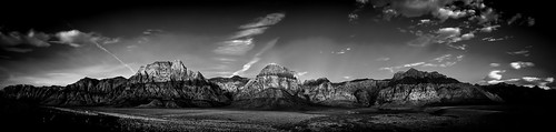 redrockcanyon blackandwhite bw panorama landscape desert lasvegas nevada joshuatree canyon