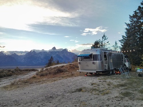 Boondocking in the Tetons.