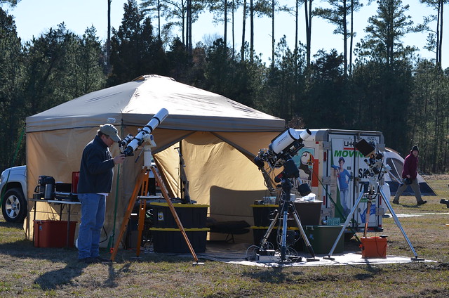 Astronomers from across the US and Canada converge at Staunton River State Park for spring and fall star parties - at Staunton River State Park, Virginia