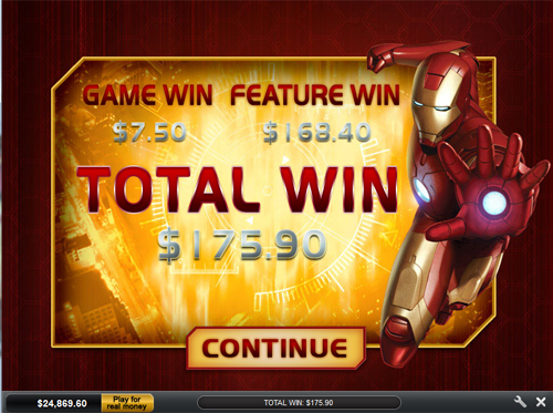 free Iron Man total win