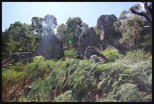 nationalpark rocks walk reserve australia victoria lookout hangingrick