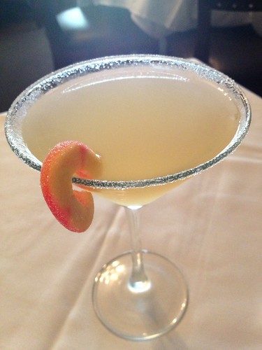 Just Peachy martini at Maria Nicole's in Wildwood NJ
