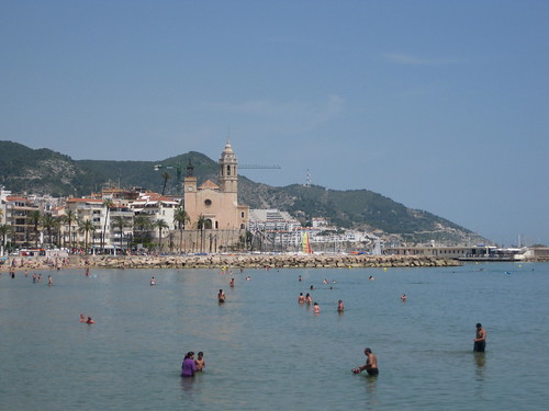 Beach in Sitges. From Three Day Trips from Barcelona