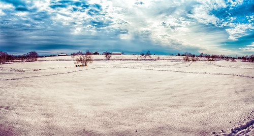 winter panorama snow oklahoma weather landscape unitedstates daytime nik hdr lawton