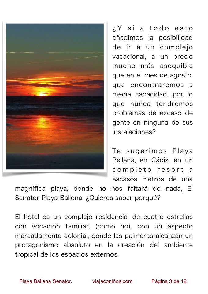 Playa Ballena Senator