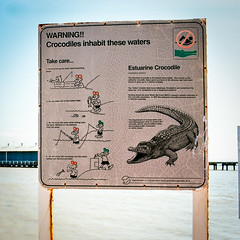 crocodile warning
