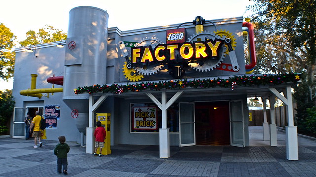 Legoland, Florida - factory tour