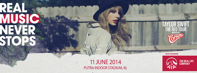 Taylor Swift The Red Tour Di Kuala Lumpur