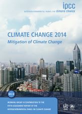 IPCC第三工作小組報告關於 氣候變遷的減緩策略。