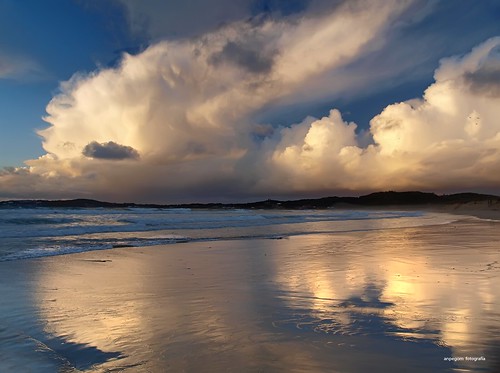 mar galicia galiza nubes pontevedra portonovo alanzada lalanzada refrejos anpegom