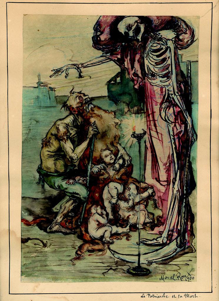 Marcel Roux - Le patriarche et la mort (1900)