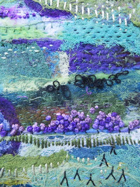 Dreaming: Lavender Fields (detail)