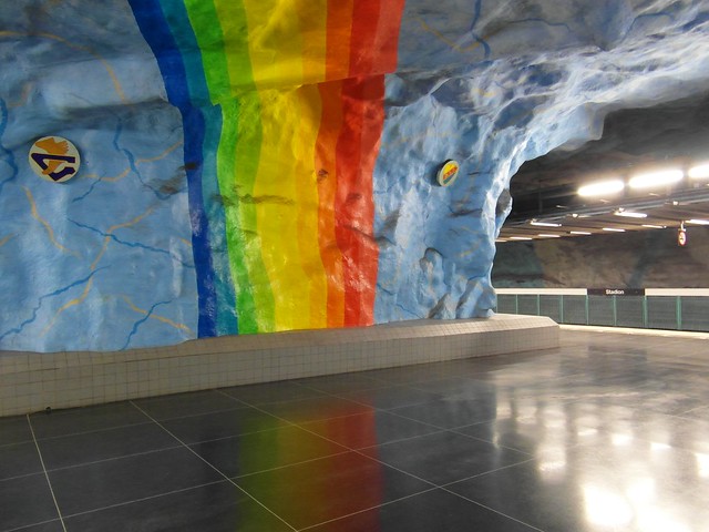 Stockholm - Tunnelbana - Stadion