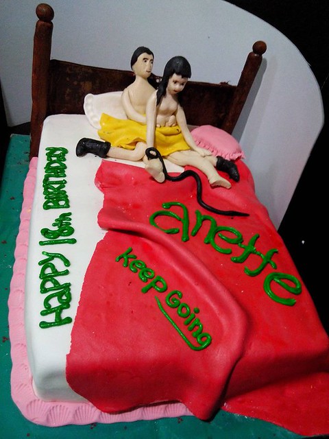 Naughty Cake by AnnaMarie Cayabyab Villaflores