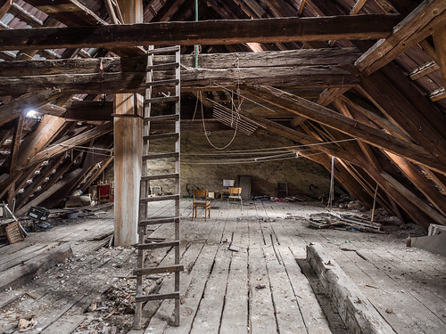 heritage abandoned germany deutschland attic ladder schloss brandenburg leiter denkmal dachboden 2016 schlos dachwerk reckahn klosterlehning