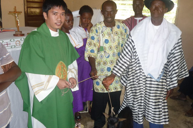 Fr. Patrick Santianez, Xaverian Missionary in Sierra Leone, West Africa