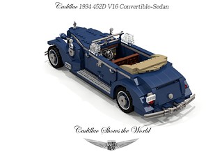 Cadillac 1934 452D V16 Convertible-Sedan