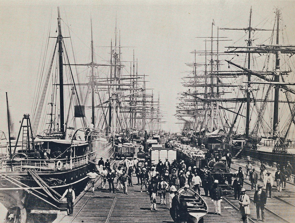 Port Melbourne circa 1860