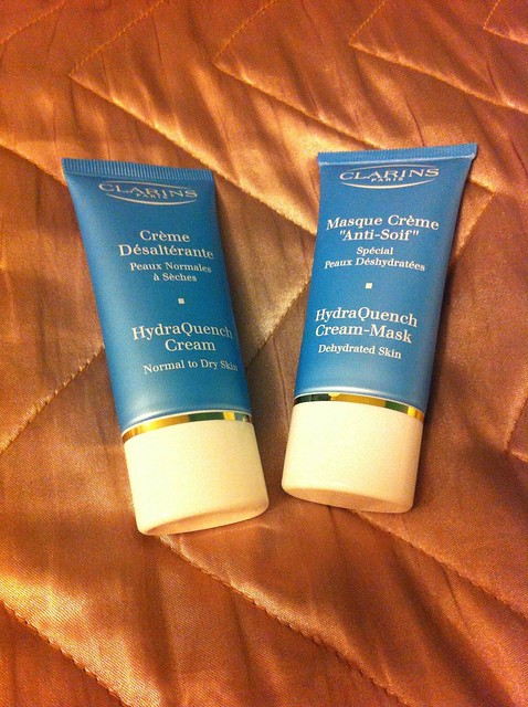 Clarins Hydra Quench Cream and Mask