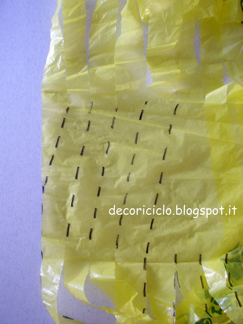 tutorial fettuccia da sacchetti di plastica 8