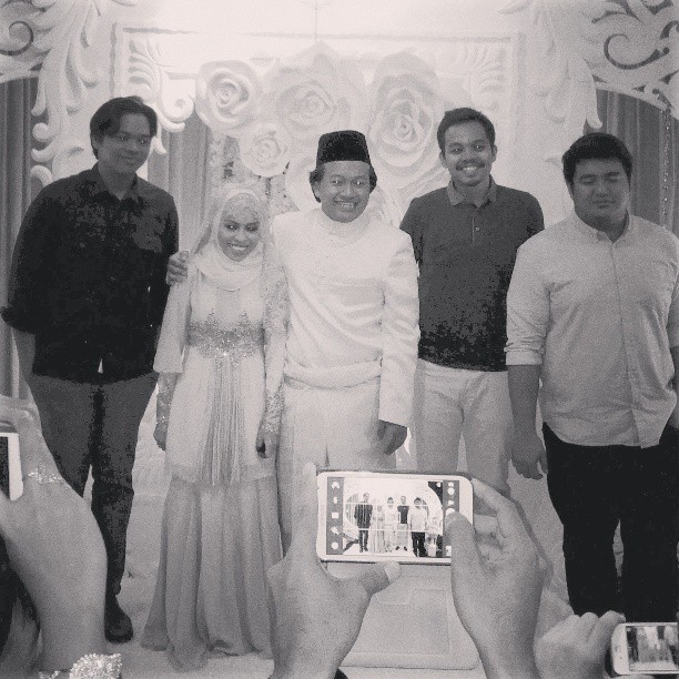 Amir Jahari Selamat Nikah Dengan Kartini Ismail