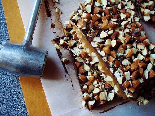 Chocolate-Almond Buttercrunch Toffee