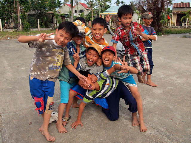 Kids in Vietnam