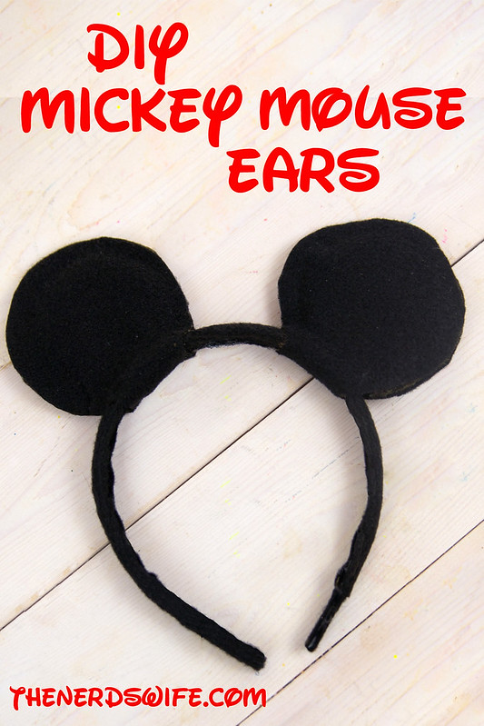 DIY Mickey Mouse Ears