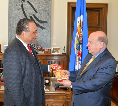 Secretario General de la OEA recibió a Consejero de Jamaica en el BID