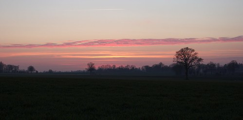 sunset clouds landscape sonnenuntergang wolken normandie landschaft abendhimmel coucherdusoleil morsan