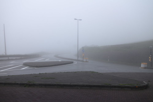 road rain tarmac fog foggy route