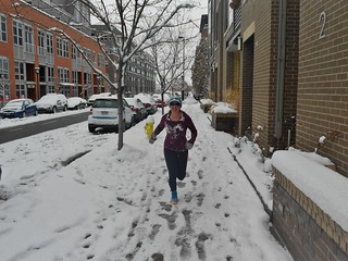 Running in the Snow