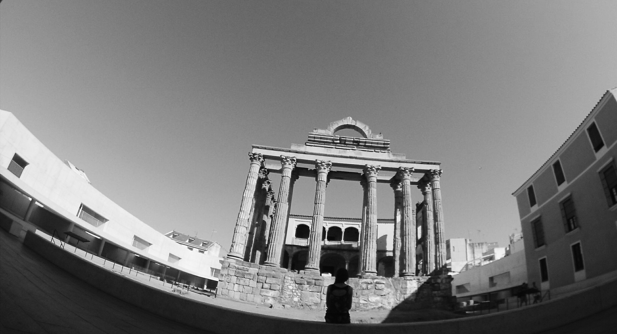 Templo de Diana_reharq_Mérida_patrimonio