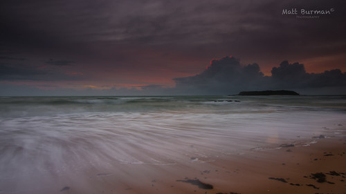 longexposure sunset sea seascape sunrise landscape sand surf nt remote isolated nhulunbuy wetseason eastarnhemland mattburman yirkalla