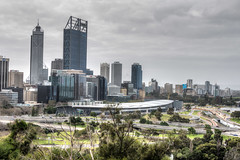 Perth Skyline HDR